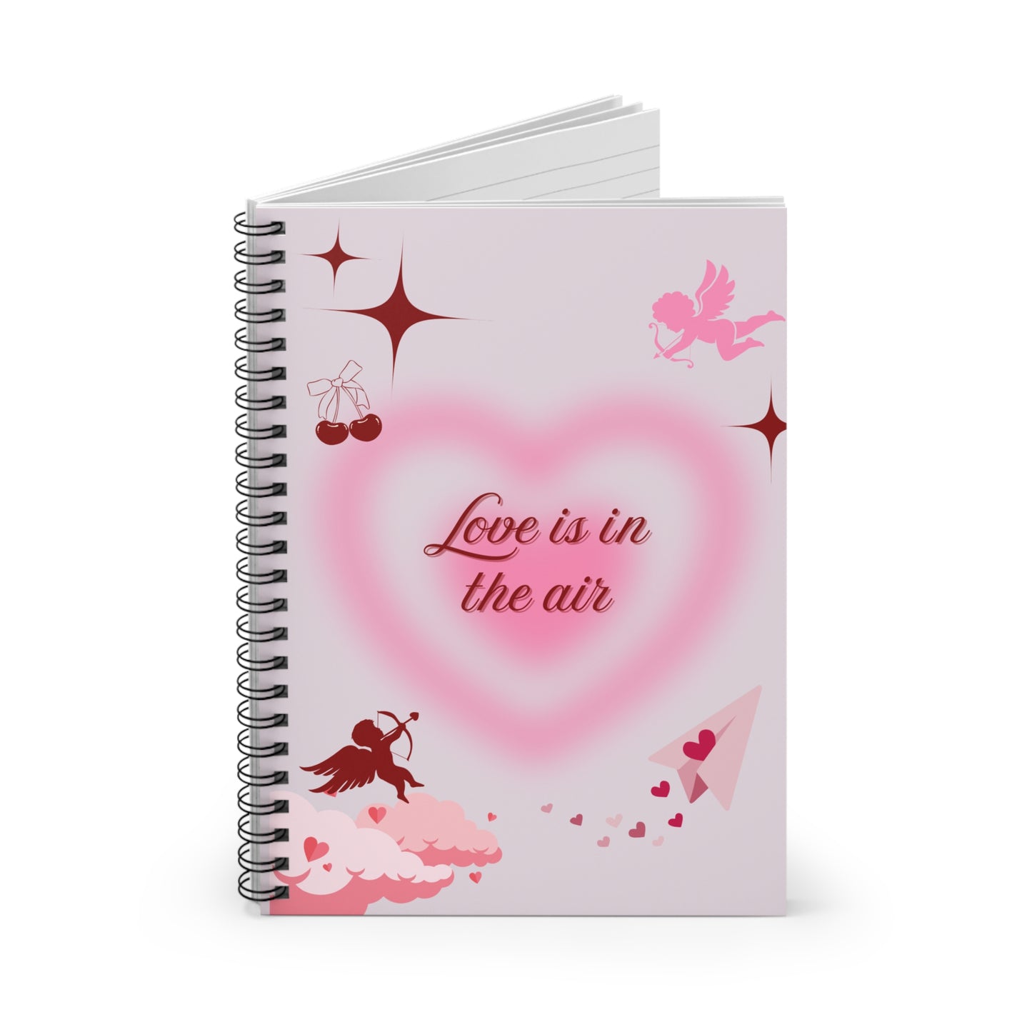 Spiral Lovers Notebook - Ruled Line