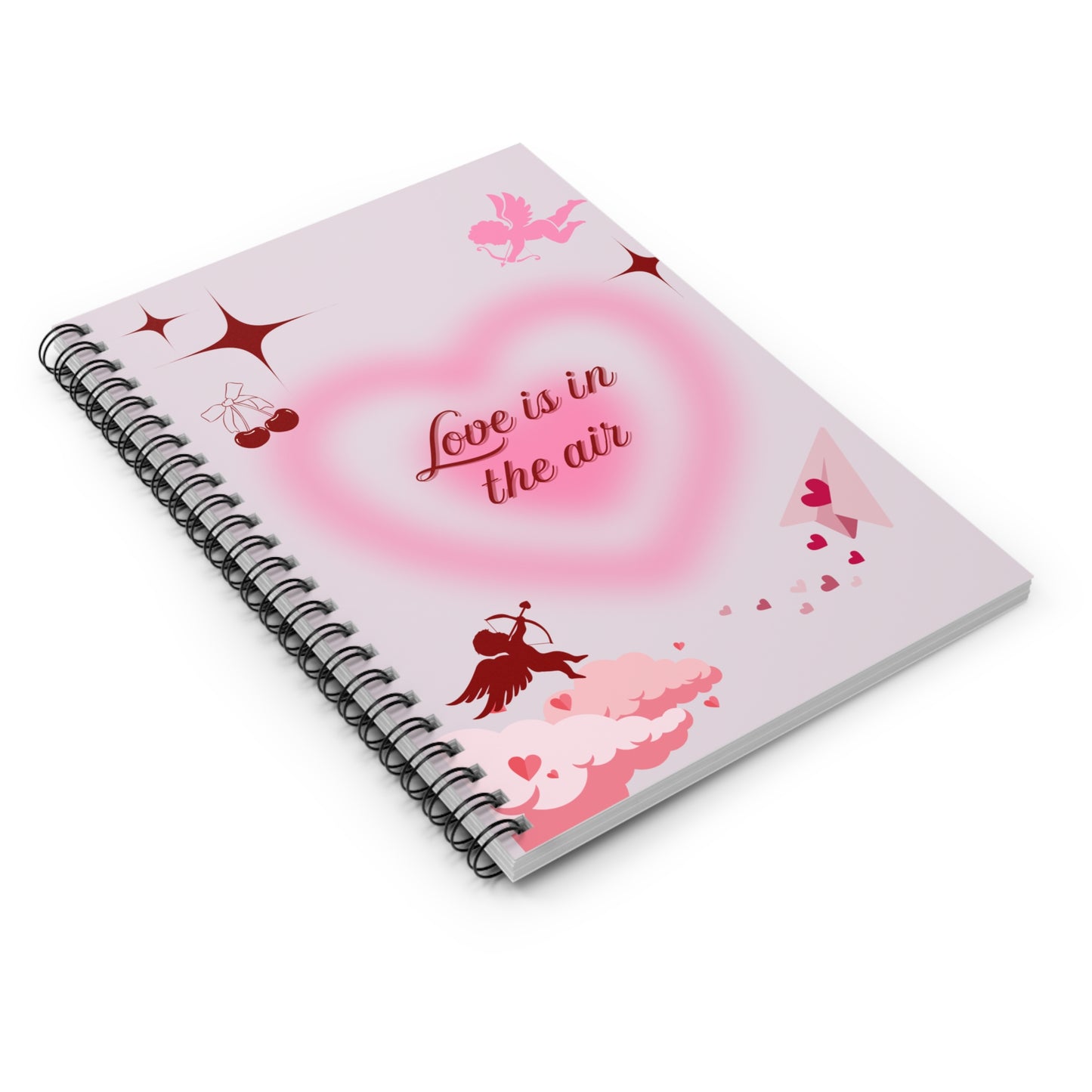 Spiral Lovers Notebook - Ruled Line