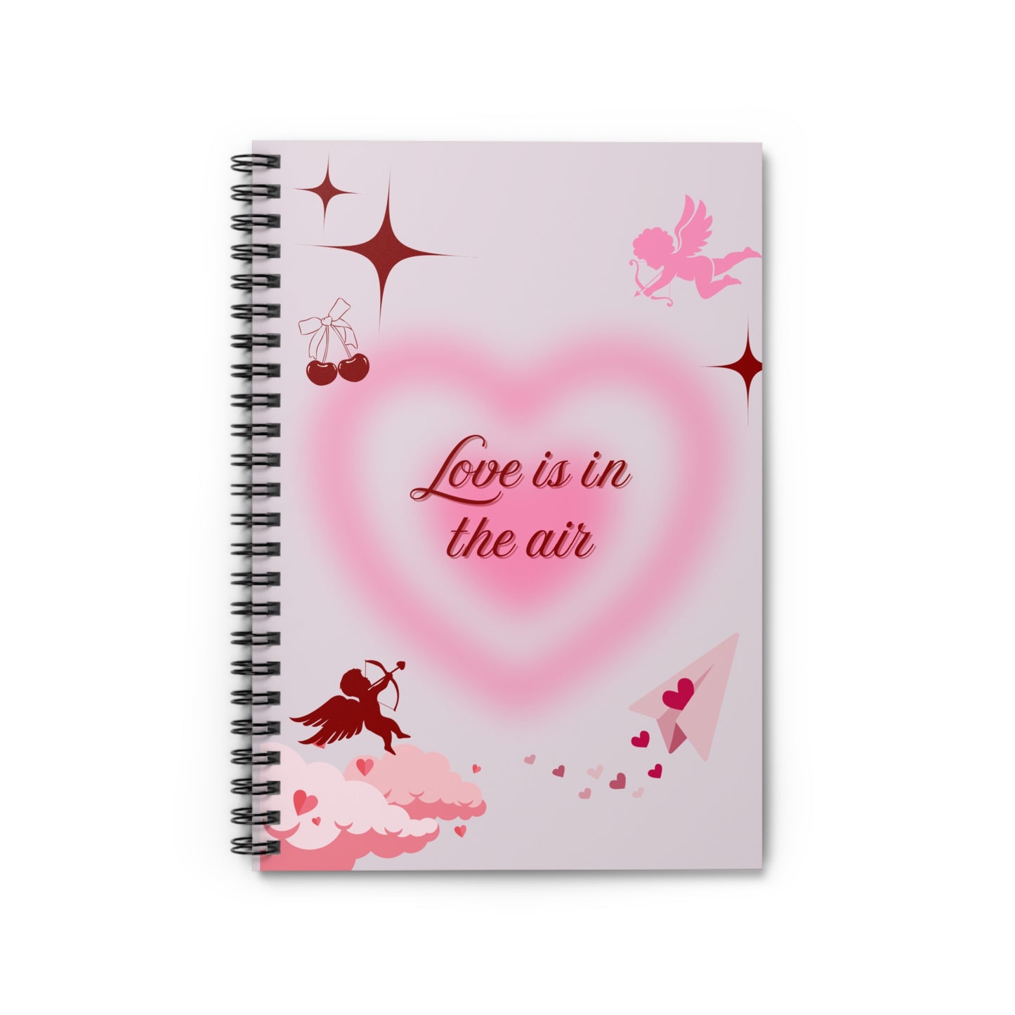 Spiral Lovers Notebook - Ruled Line